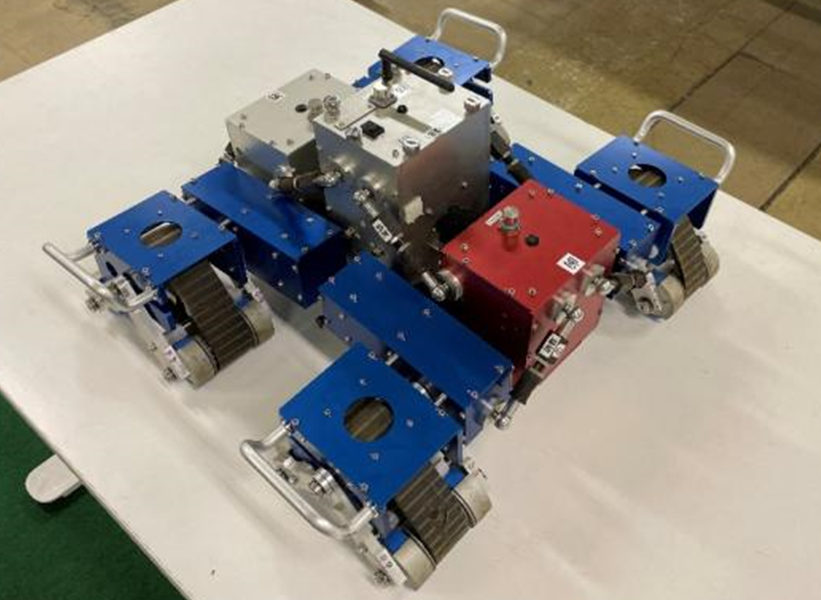 Wireless robot for pipeline inspections