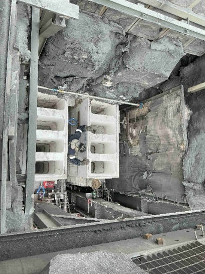 Installation of Large Blocks