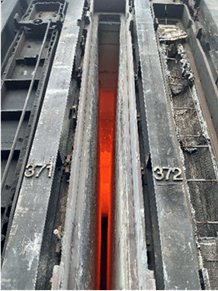 Inside the Oven After Completion